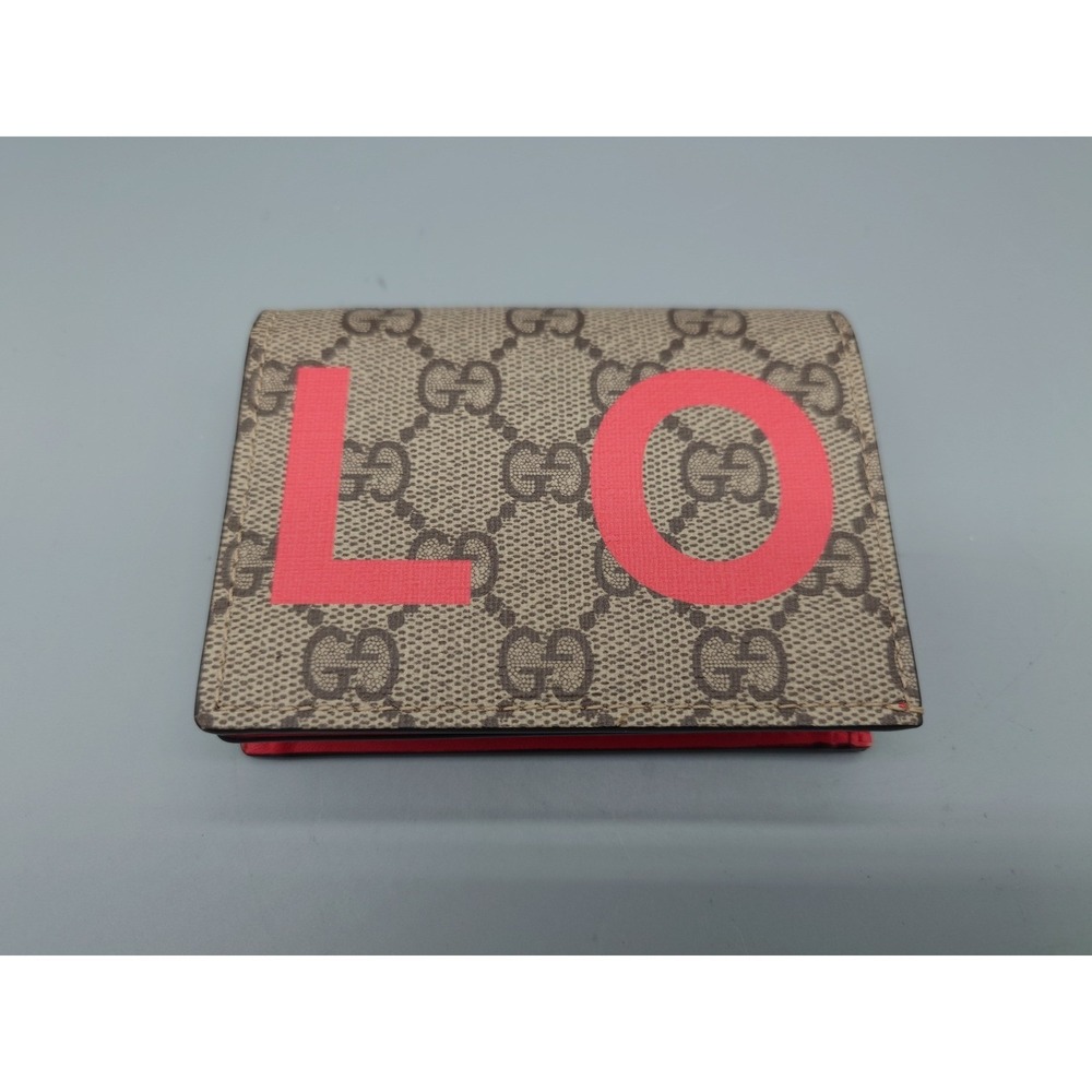 Gucci LOVE GG Supreme Bifold Wallet [GNH021369]
